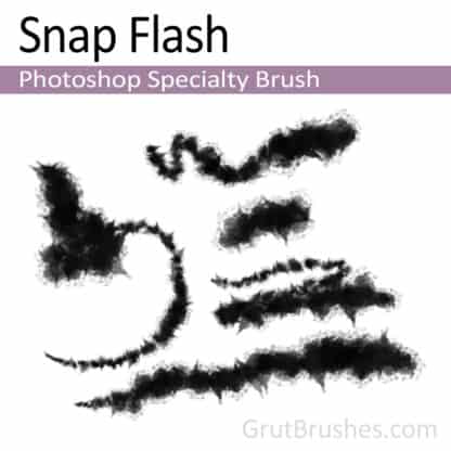 Photoshop Specialty Brush for digital artists 'Snap Flash'